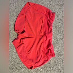 Lululemon low rise speed up athletic shorts